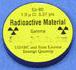 Cs-137 Check Source for Emergency Kit, nuclear by Johnson Nuclear