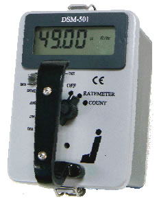 WB Johnson DSM-501 Digital Micro R Survey meter