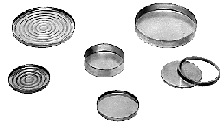 radiochemistry planchets or planchettes for samples used in radiation counters