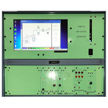 Cam-33 Air and stack monitor for beta and gamma radiation particulates, noble gas, and iodine