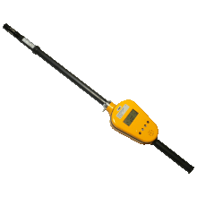 Automess 6112AD Telescoping probe and ratemeter combination for high range gamma radiation, featuring pleasant melodious audio
