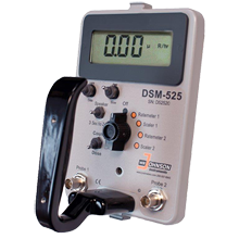 DSM-525 Radiation Survey Meter for two external probes