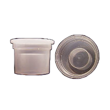 132G-E Marinelli Beaker with Lid, 1 liter, 3.25 inch endcap diameter