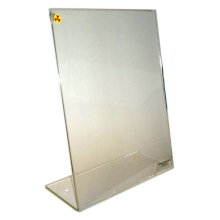 Plexiglass Box for Beta Radiation Shielding - 9 x 9 x 5-1/2 Interior