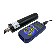 MicroR Survey Meter for gamma radiation at the micro Roentgen dose rate, Extneral Sodium Iodide Scintillation probe