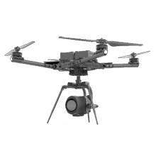 Model DroneRAD-ST, Search Tool or Mapping - Gamm and Model DroneRAD-P, Air Monitor for Particulate & Airborne Chemicals – Alpha, Beta, Gamma