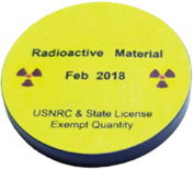 Barium-133 Disc Source